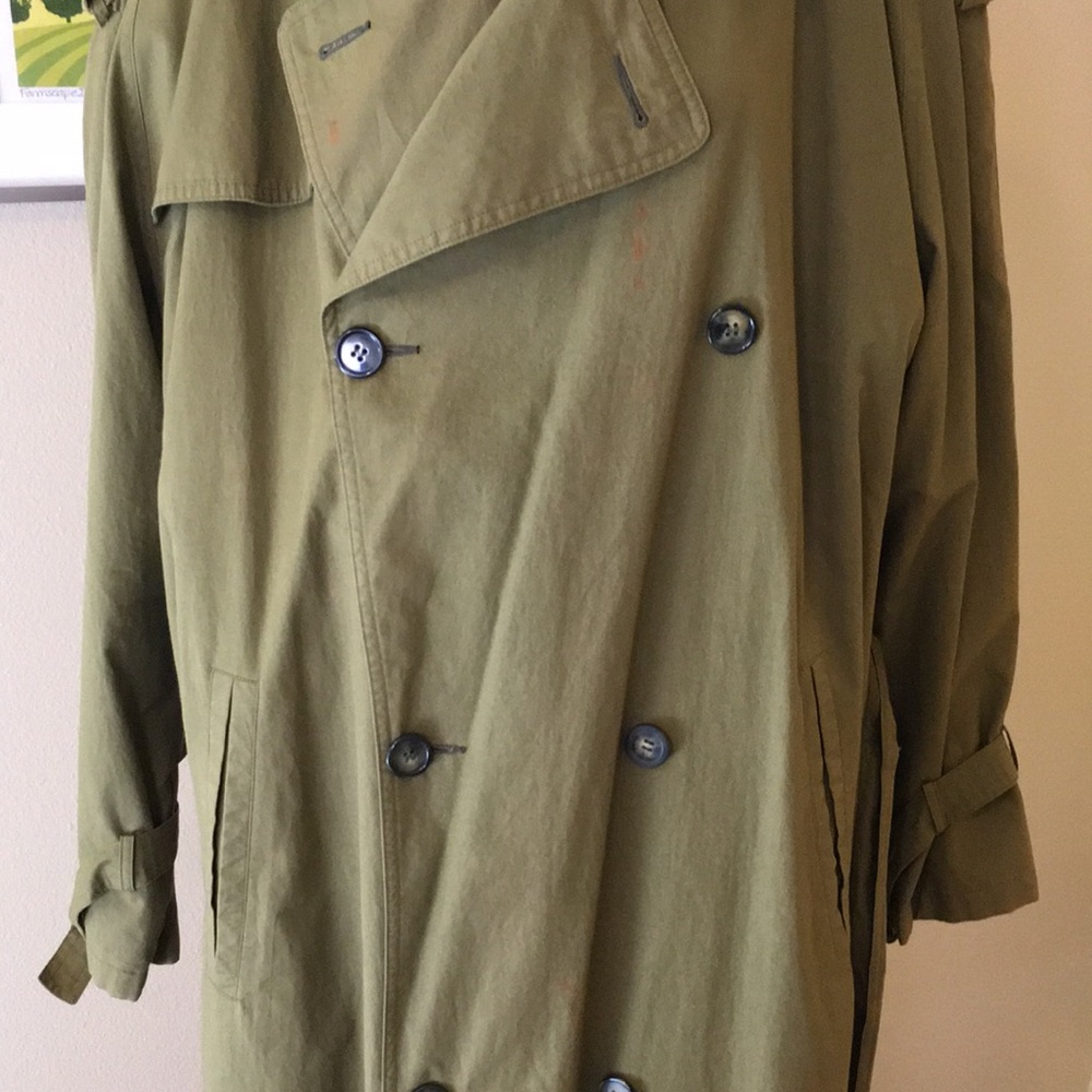 GIORGIO ARMANI | Vintage double-breasted trench coat - Picture 4 of 17